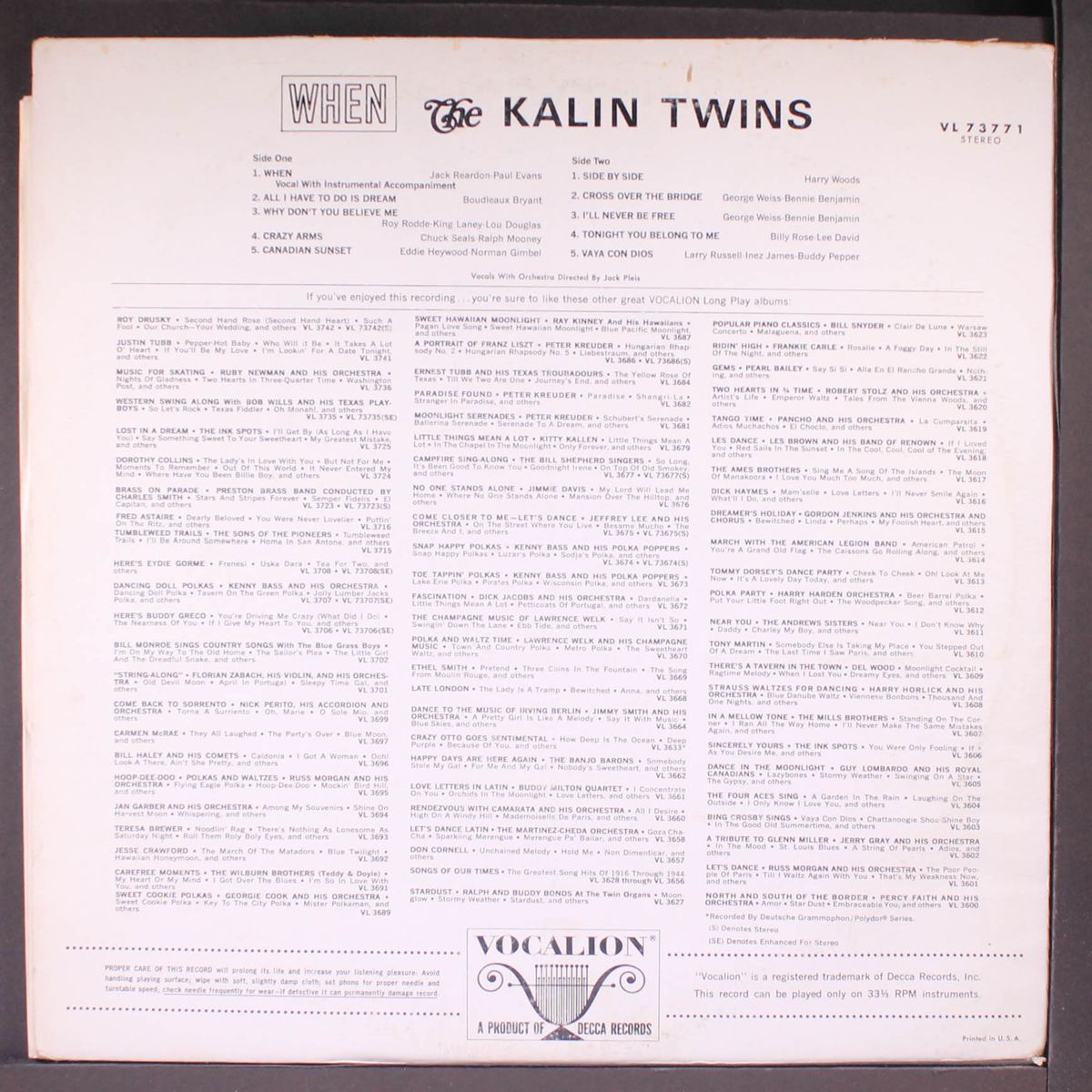 when by KALIN TWINS