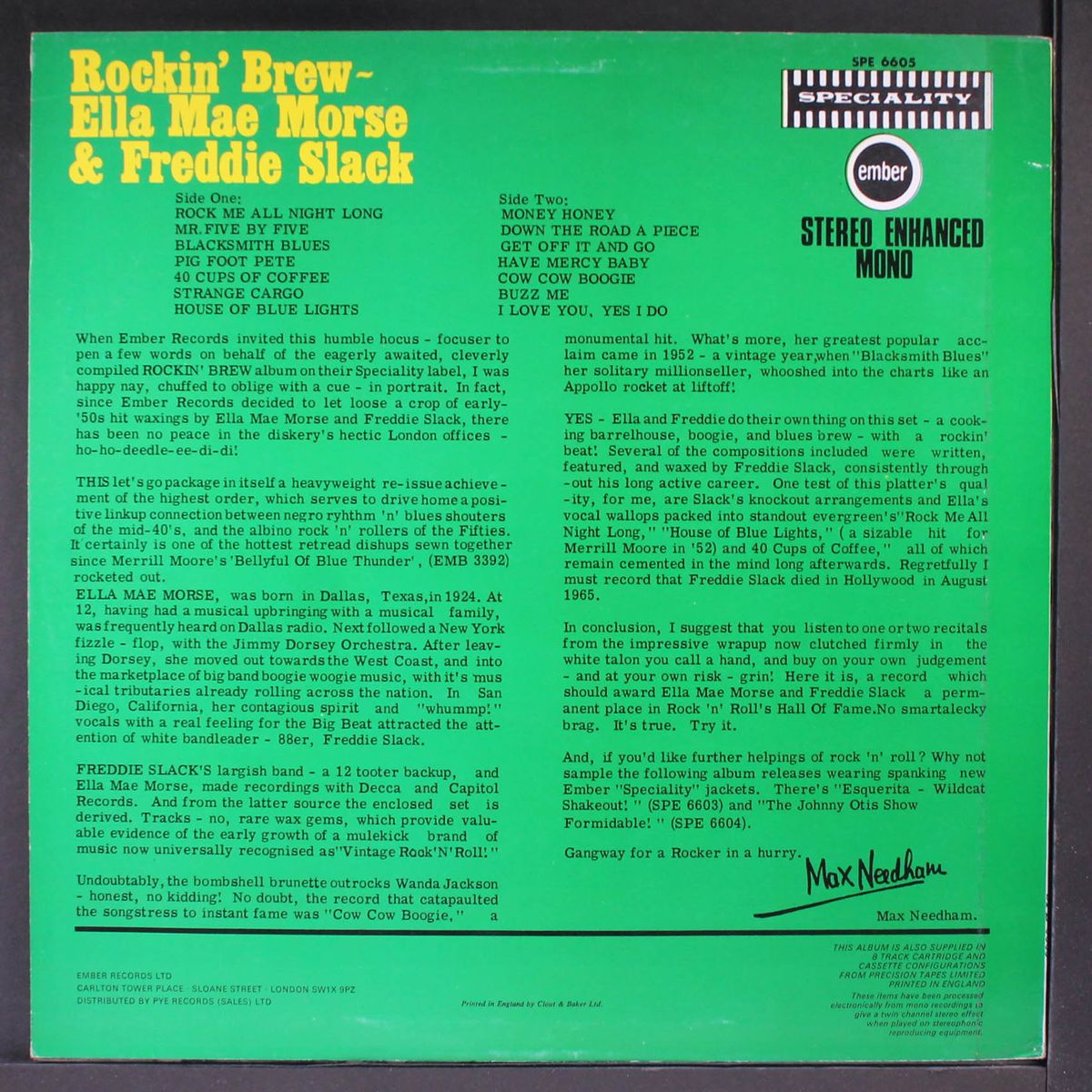 rockin' brew by ELLA MAE MORSE & FREDDIE SLACK
