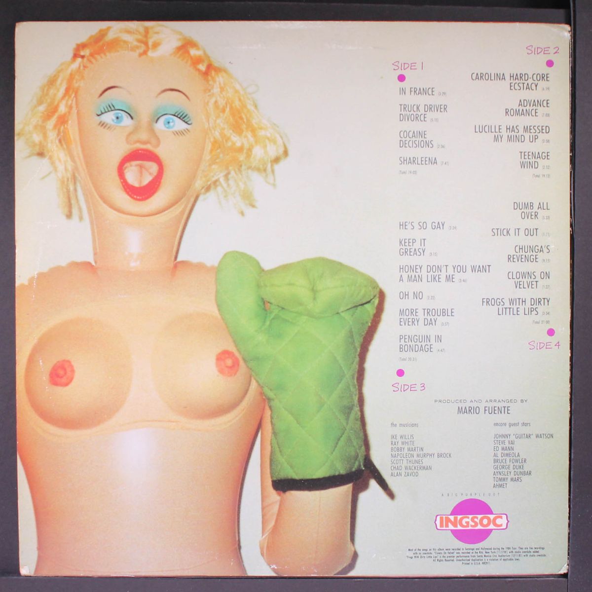 all you need is glove by FRANK ZAPPA