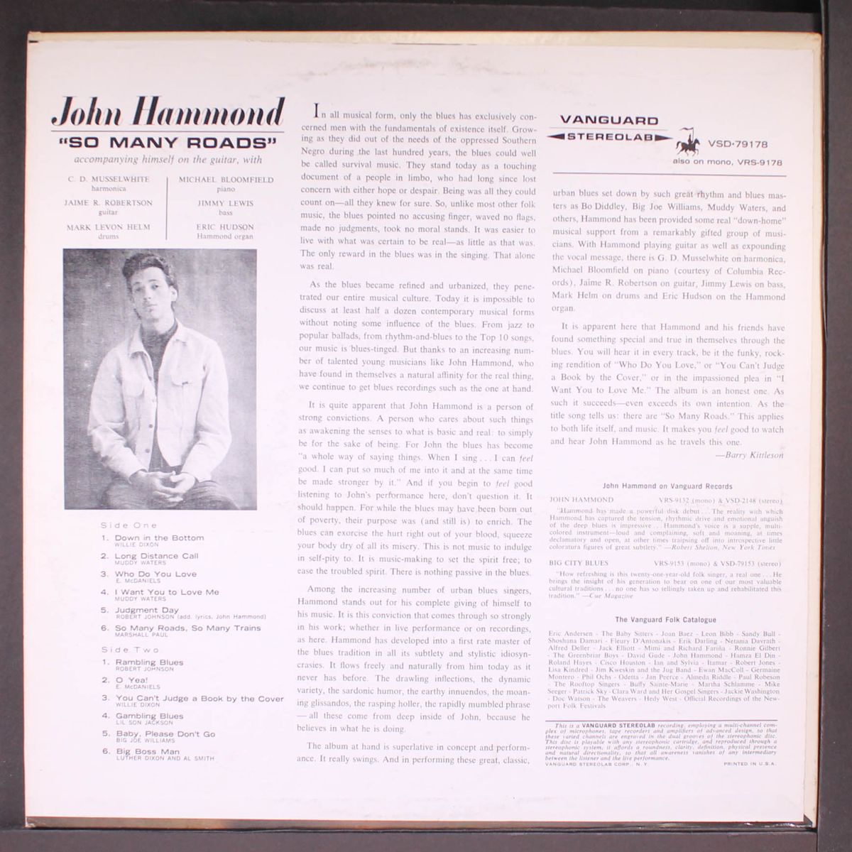 so many roads by JOHN HAMMOND