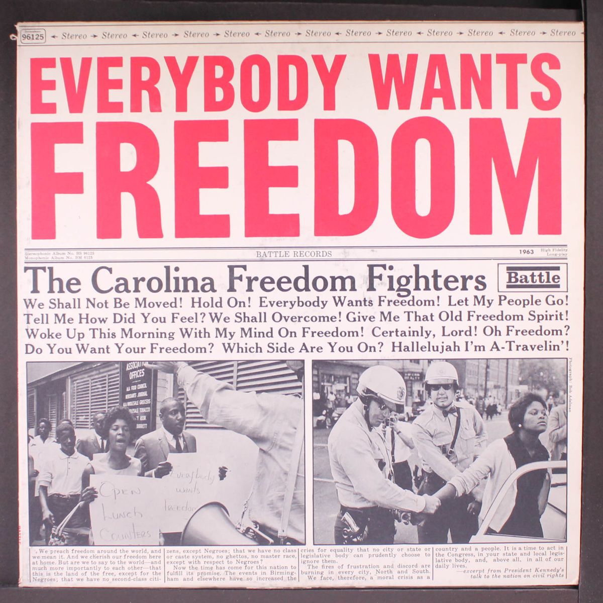 everybody wants freedom by CAROLINA FREEDOM FIGHTERS