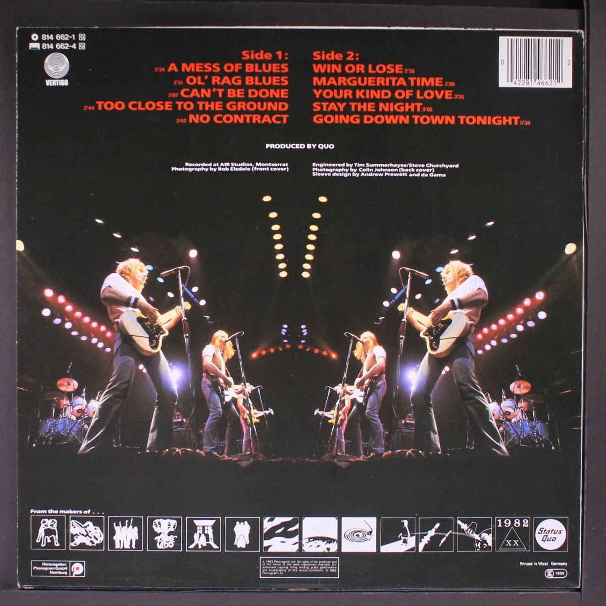 back to back by STATUS QUO