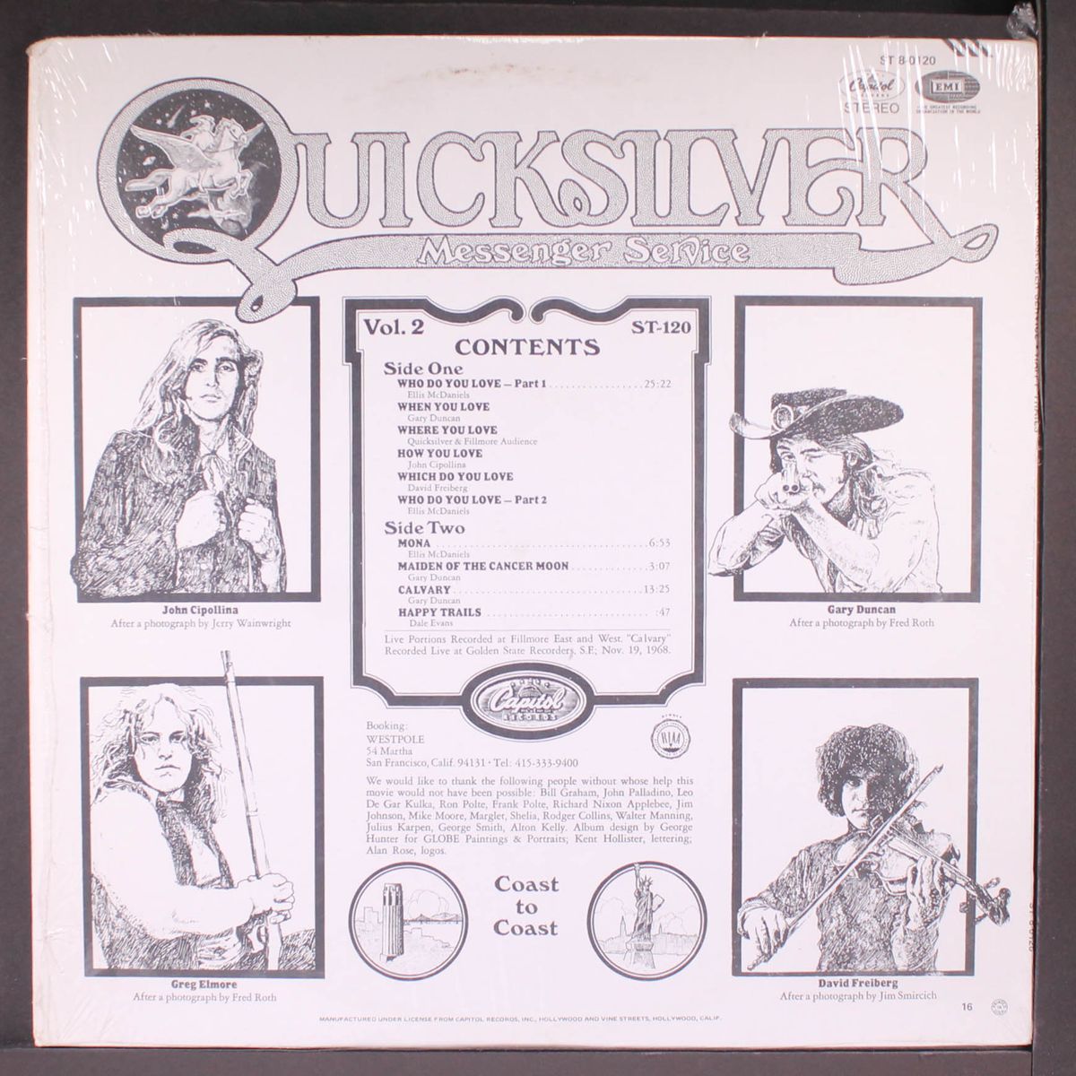 happy trails by QUICKSILVER MESSENGER SERVICE
