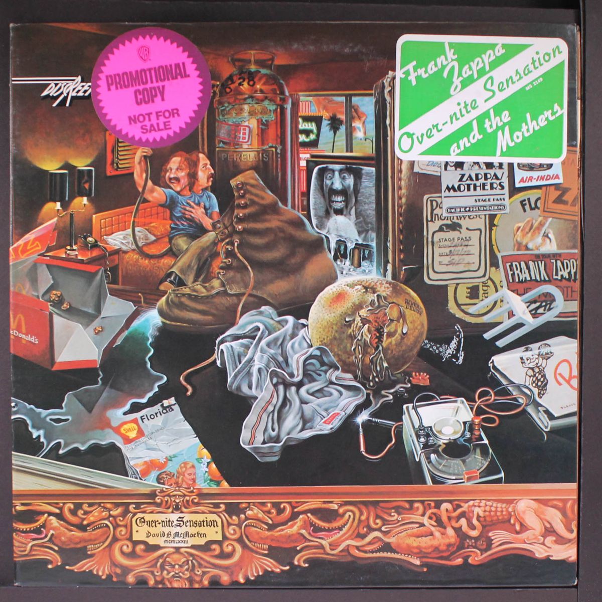 over-nite sensation by FRANK ZAPPA & MOTHERS