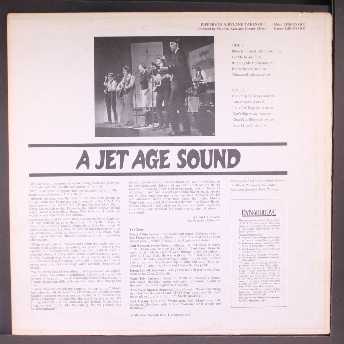jefferson airplane takes off! by JEFFERSON AIRPLANE