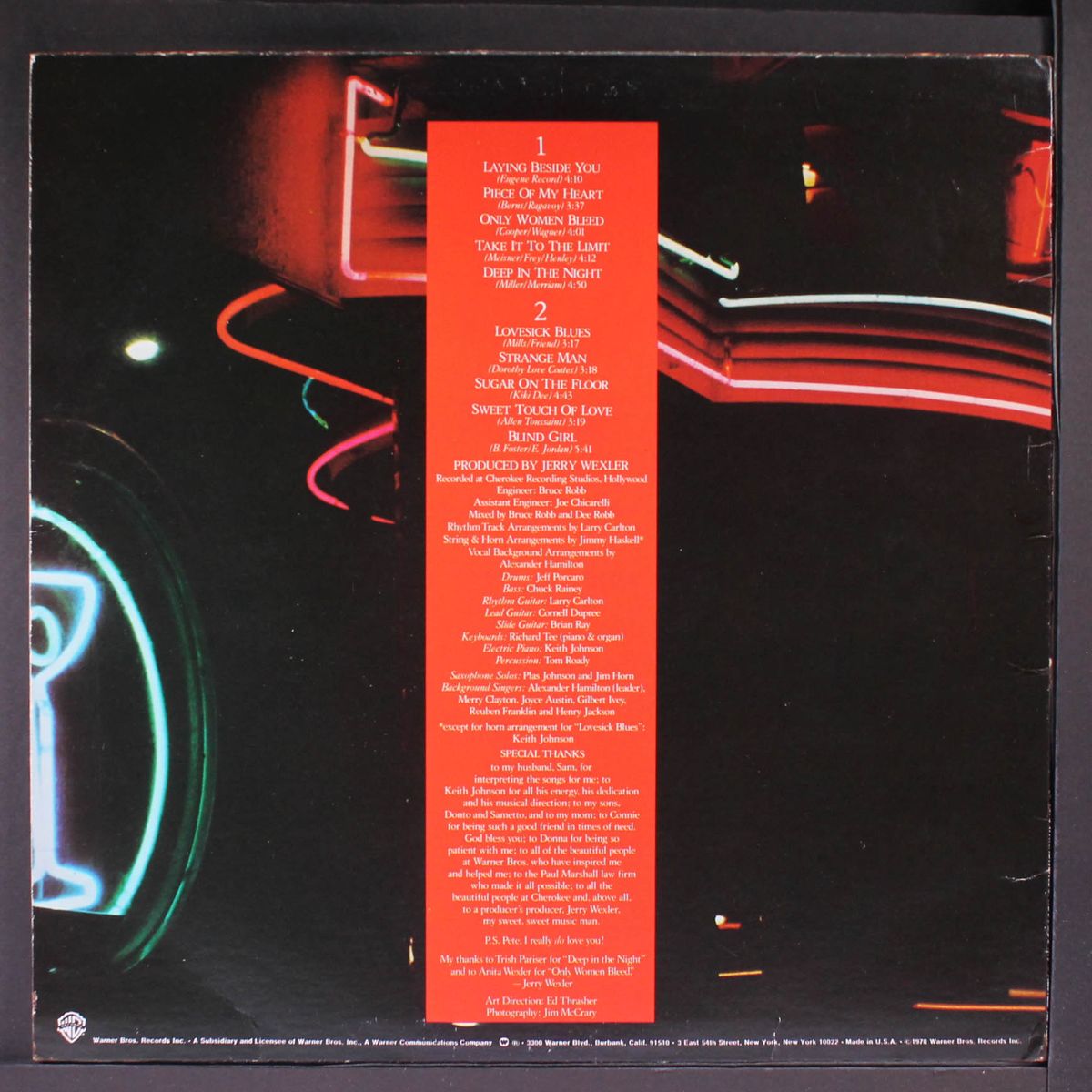 deep in the night by ETTA JAMES