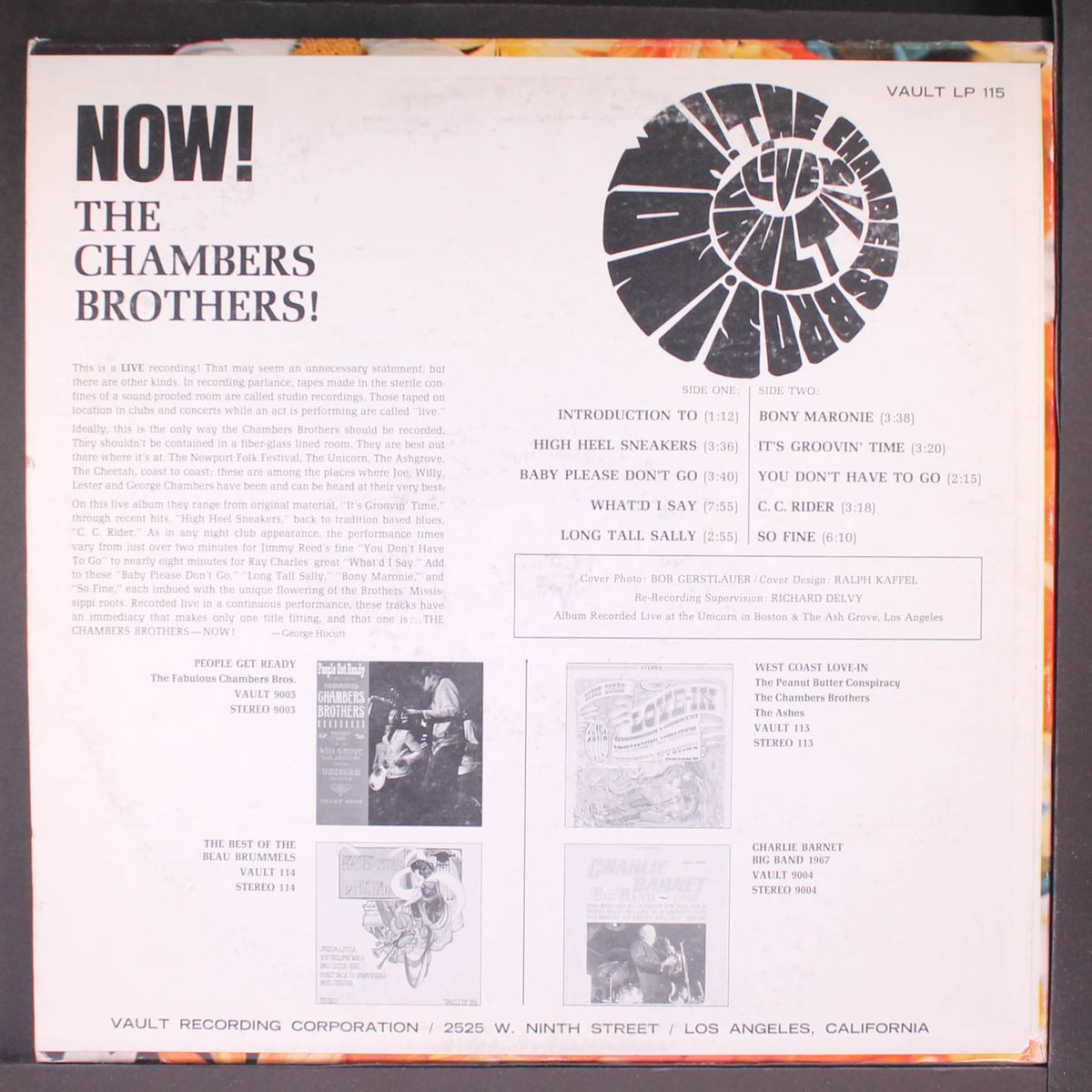 now! by CHAMBERS BROTHERS