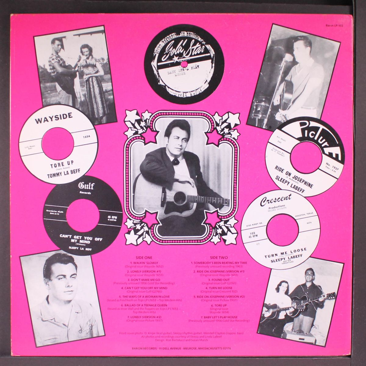 early, rare, and rockin' sides by SLEEPY LABEEF
