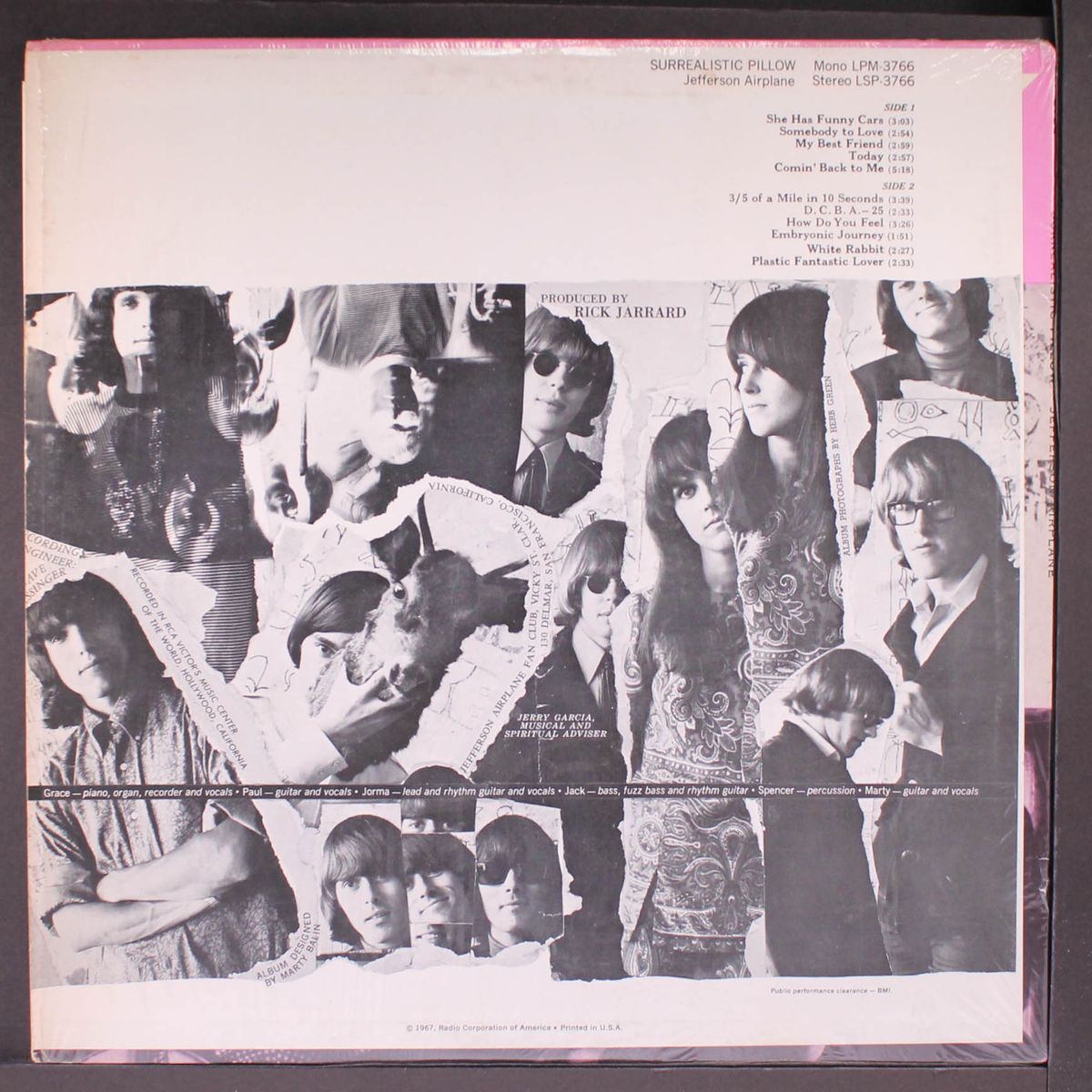 surrealistic pillow by JEFFERSON AIRPLANE
