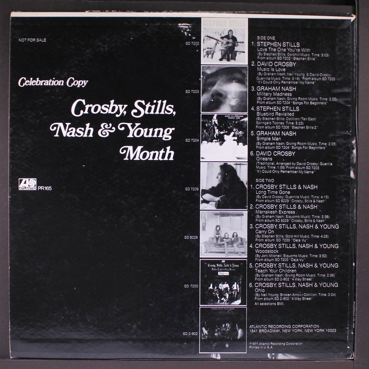 celebration copy by CROSBY, STILLS, NASH & YOUNG