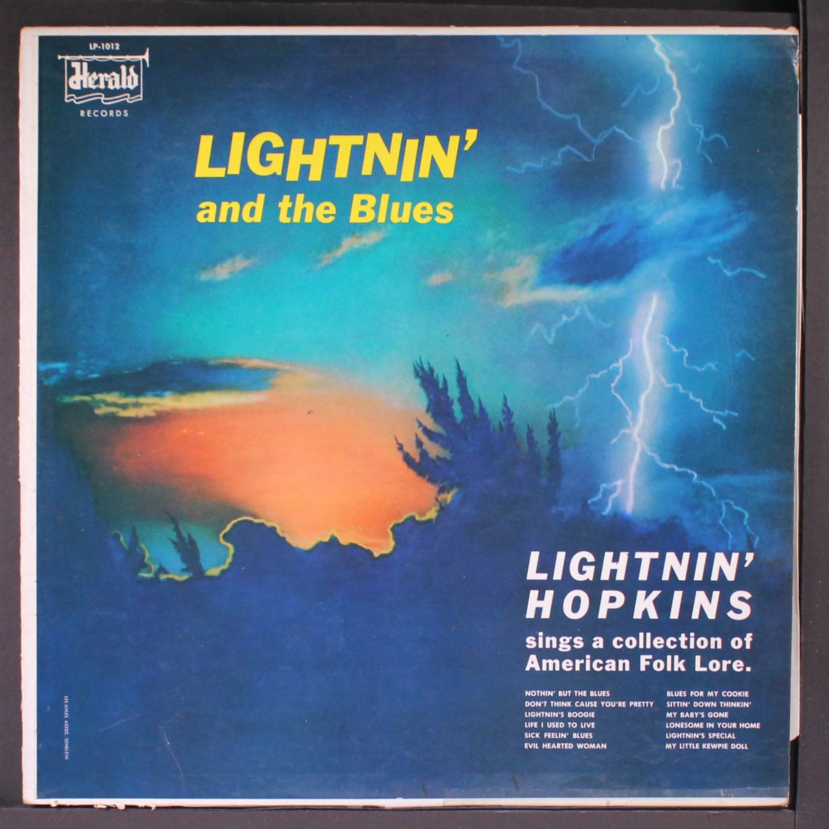 lightnin' and the blues by LIGHTNIN' HOPKINS