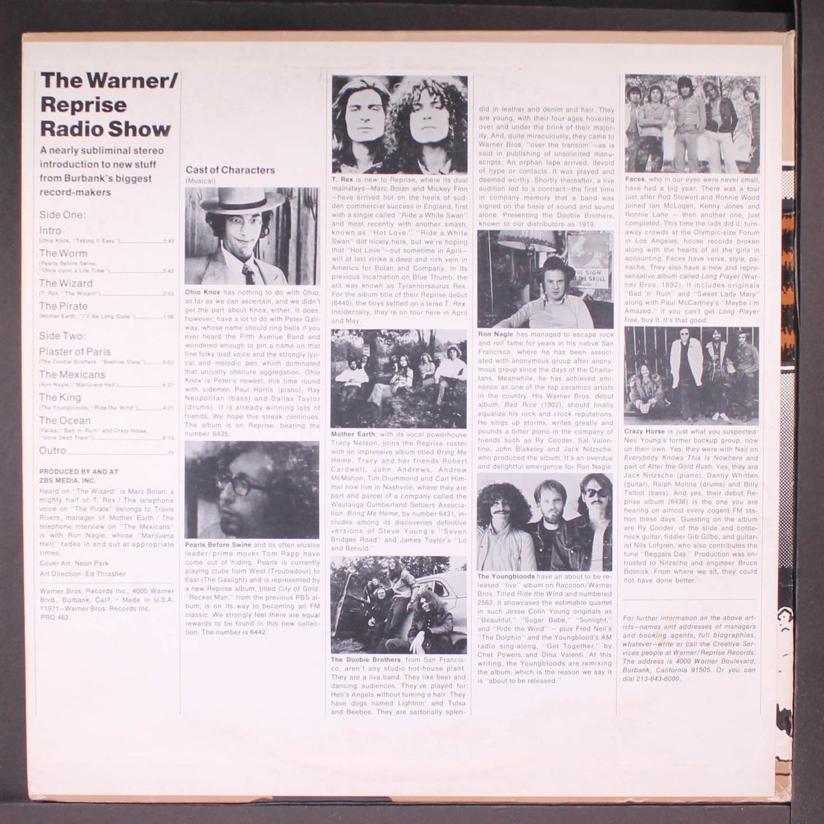 the warner/reprise radio show!! by VARIOUS