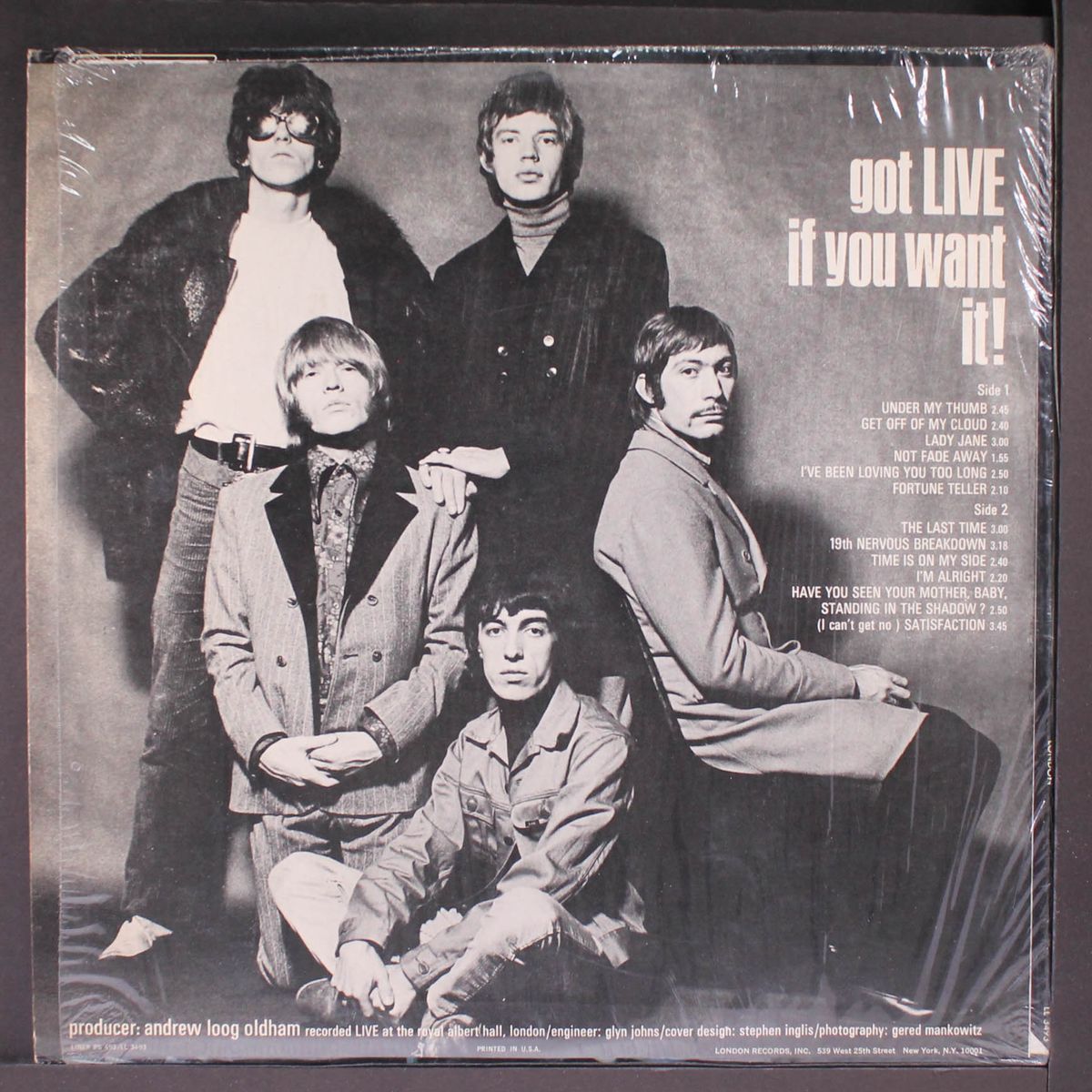 got live if you want it! by ROLLING STONES