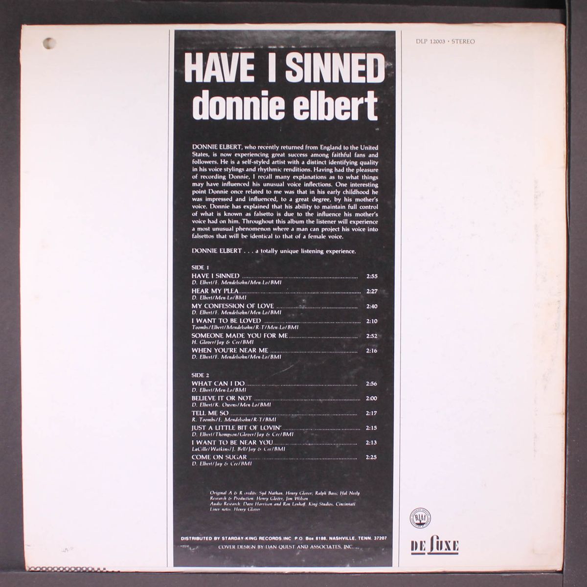have i sinned by DONNIE ELBERT