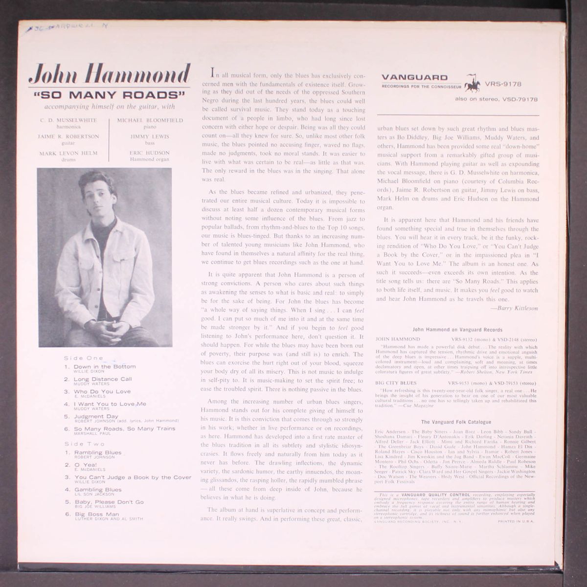 so many roads by JOHN HAMMOND