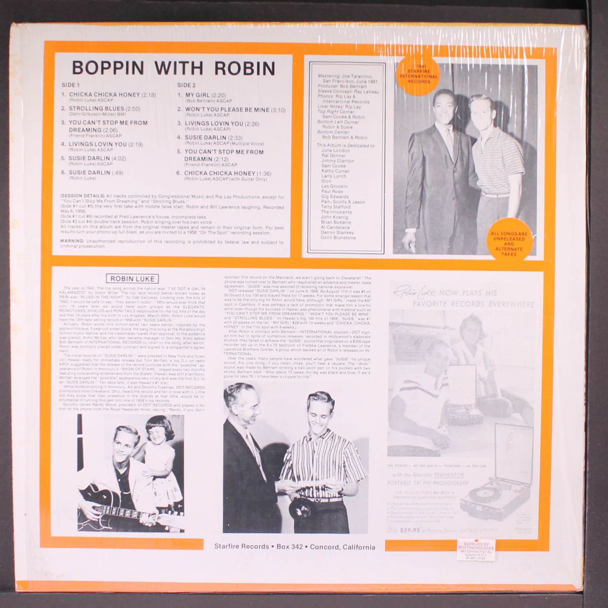 boppin' with by ROBIN LUKE