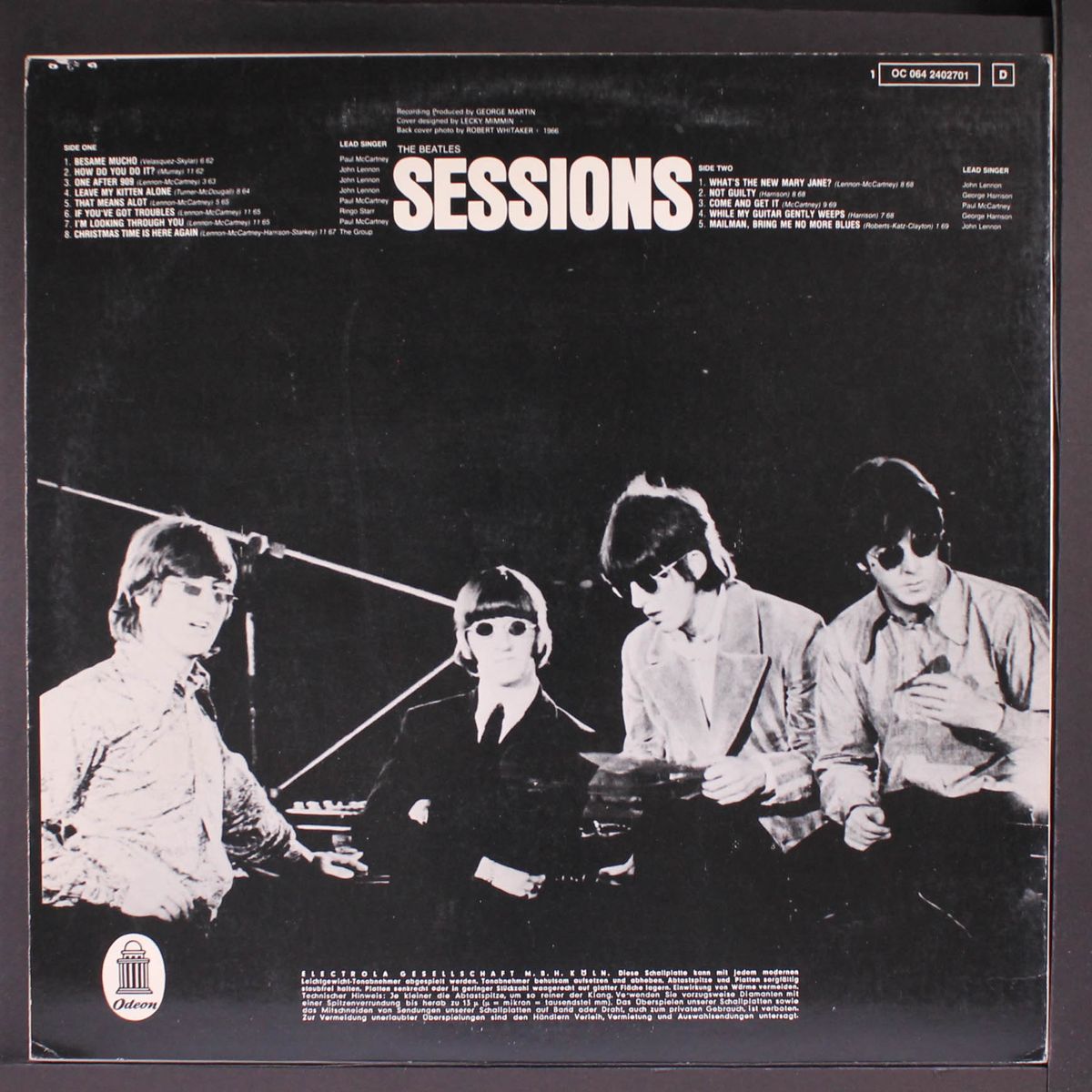 sessions by BEATLES