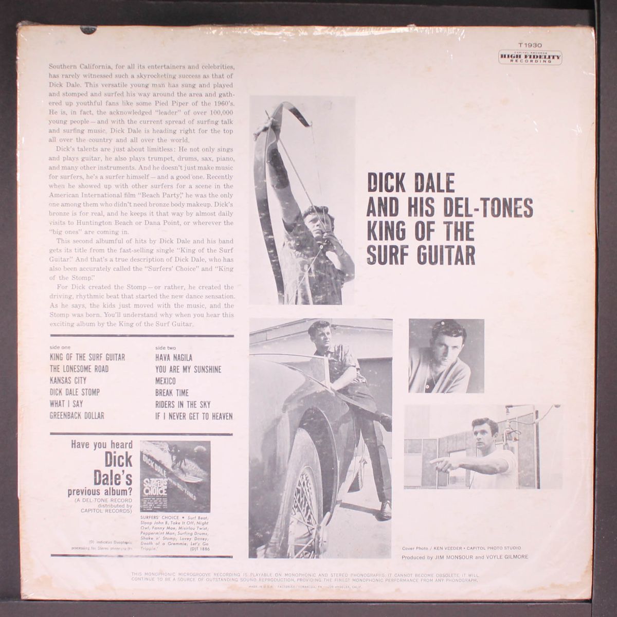 king of the surf guitar by DICK DALE & DEL-TONES