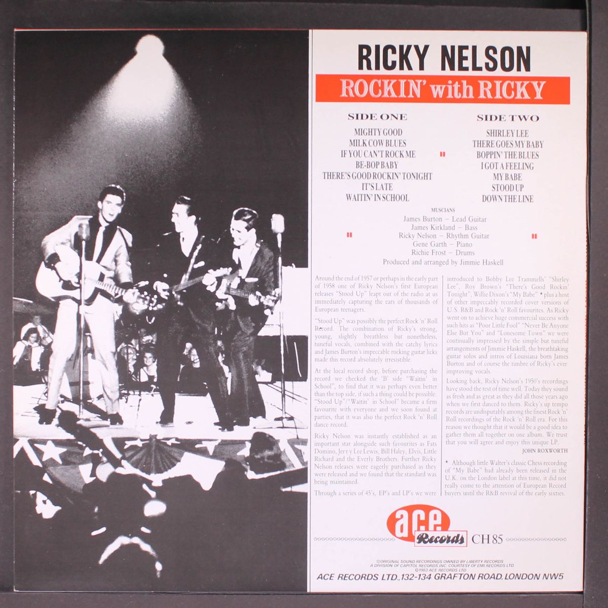 rockin' with ricky by RICKY NELSON