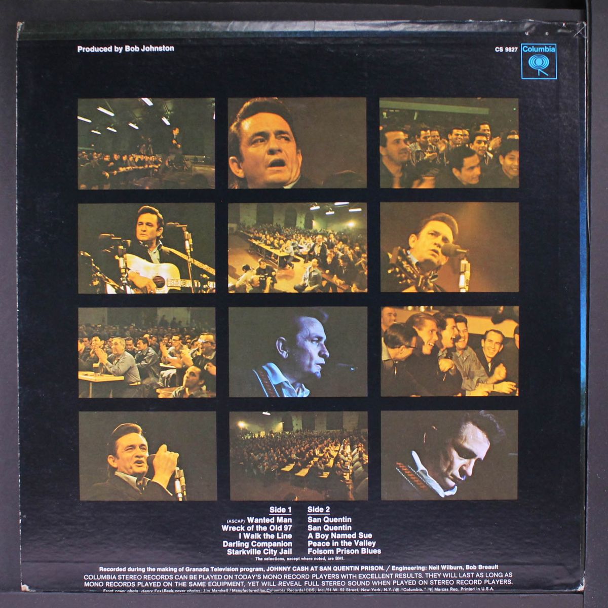 at san quentin by JOHNNY CASH