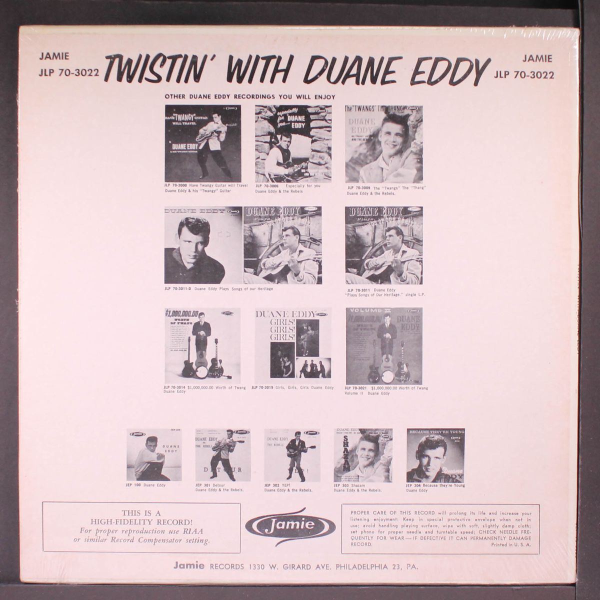 twistin' with duane eddy by DUANE EDDY