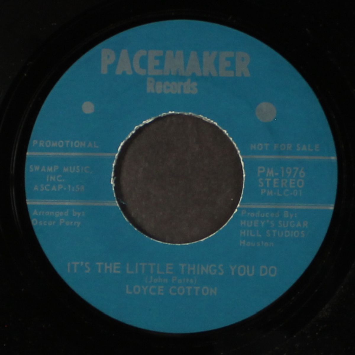 it's the little things you do / take me for a little while by LOYCE COTTON