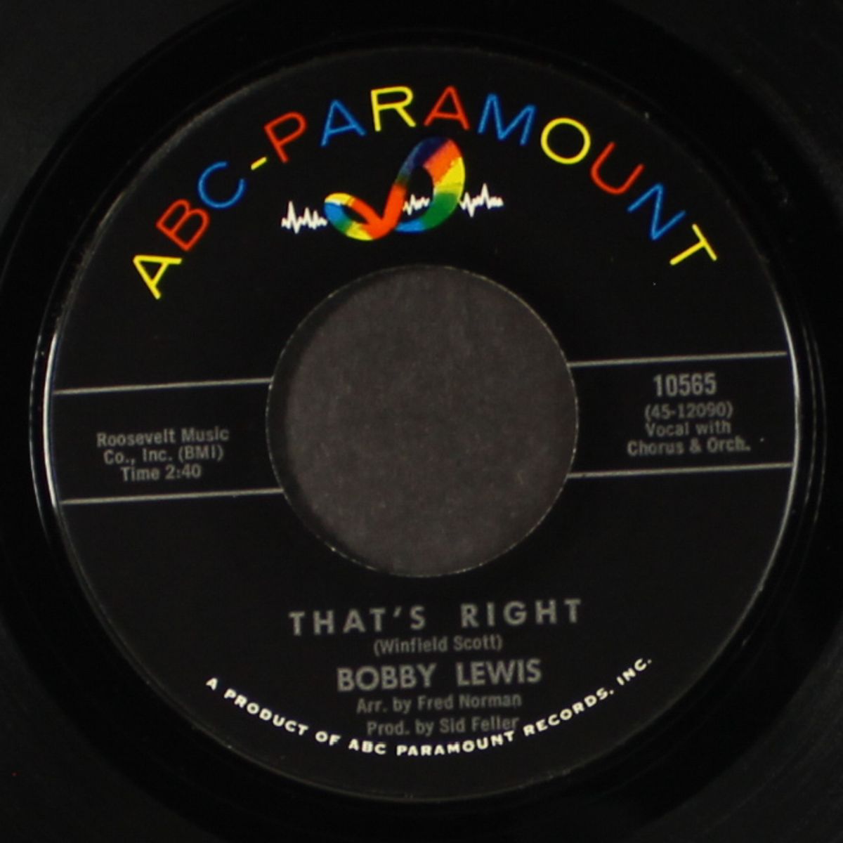 that's right / fannie tucker by BOBBY LEWIS