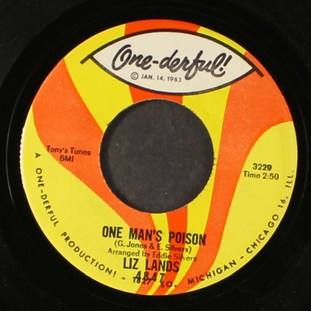 one man's poison / don't shut me out by LIZ LANDS