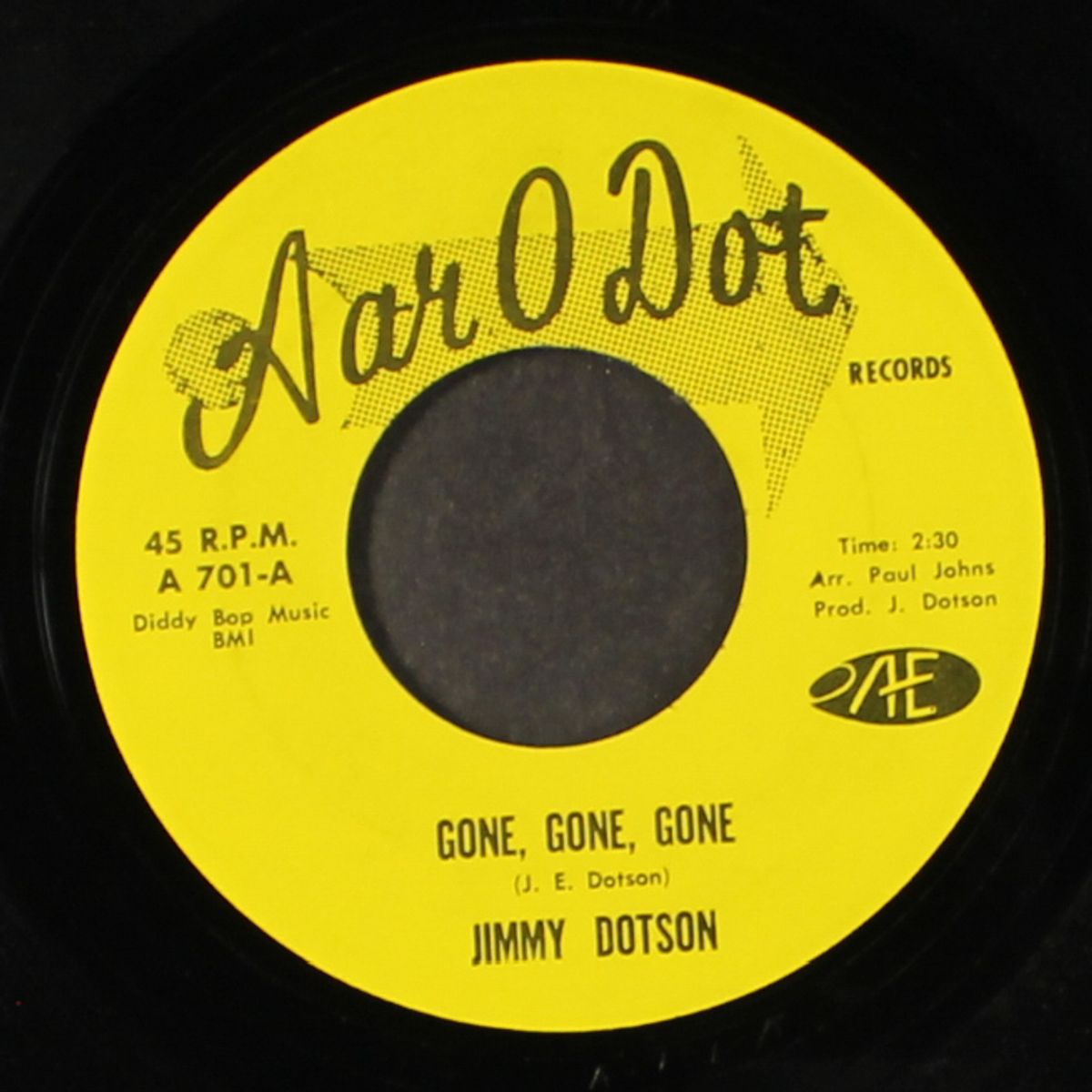 to be your lover / gone, gone, gone by JIMMY DOTSON