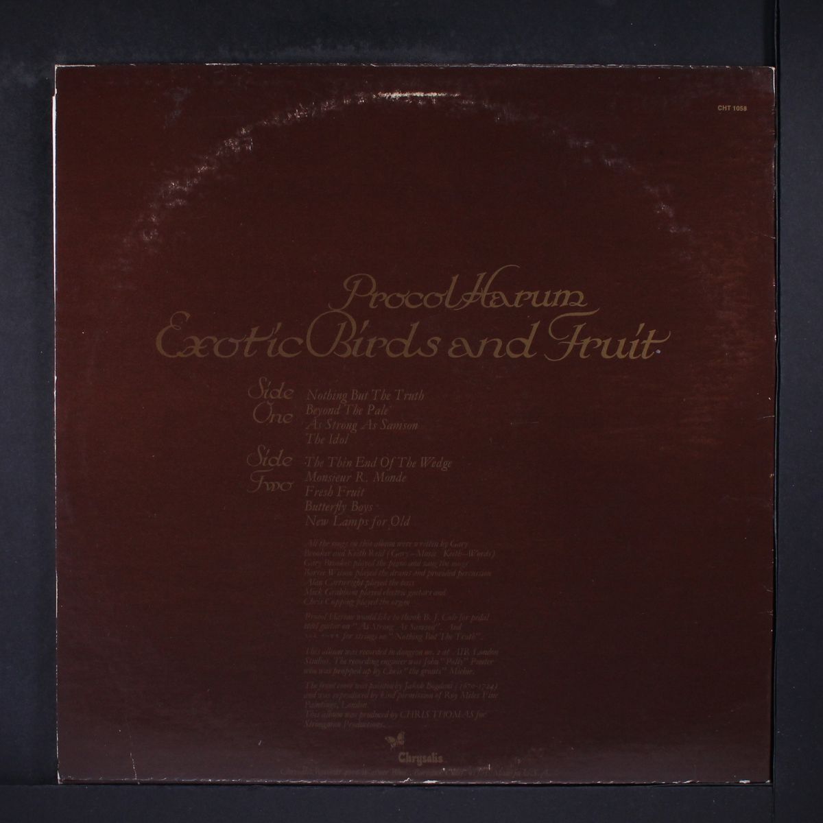 exotic birds and fruit by PROCOL HARUM