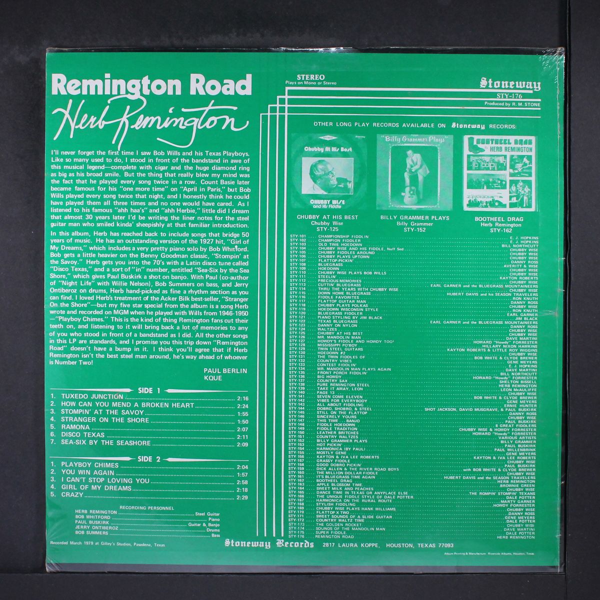 remington road by HERB REMINGTON