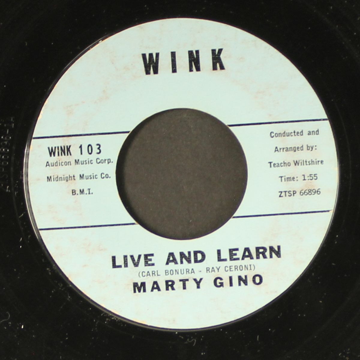 live and learn / time and place by MARTY GINO