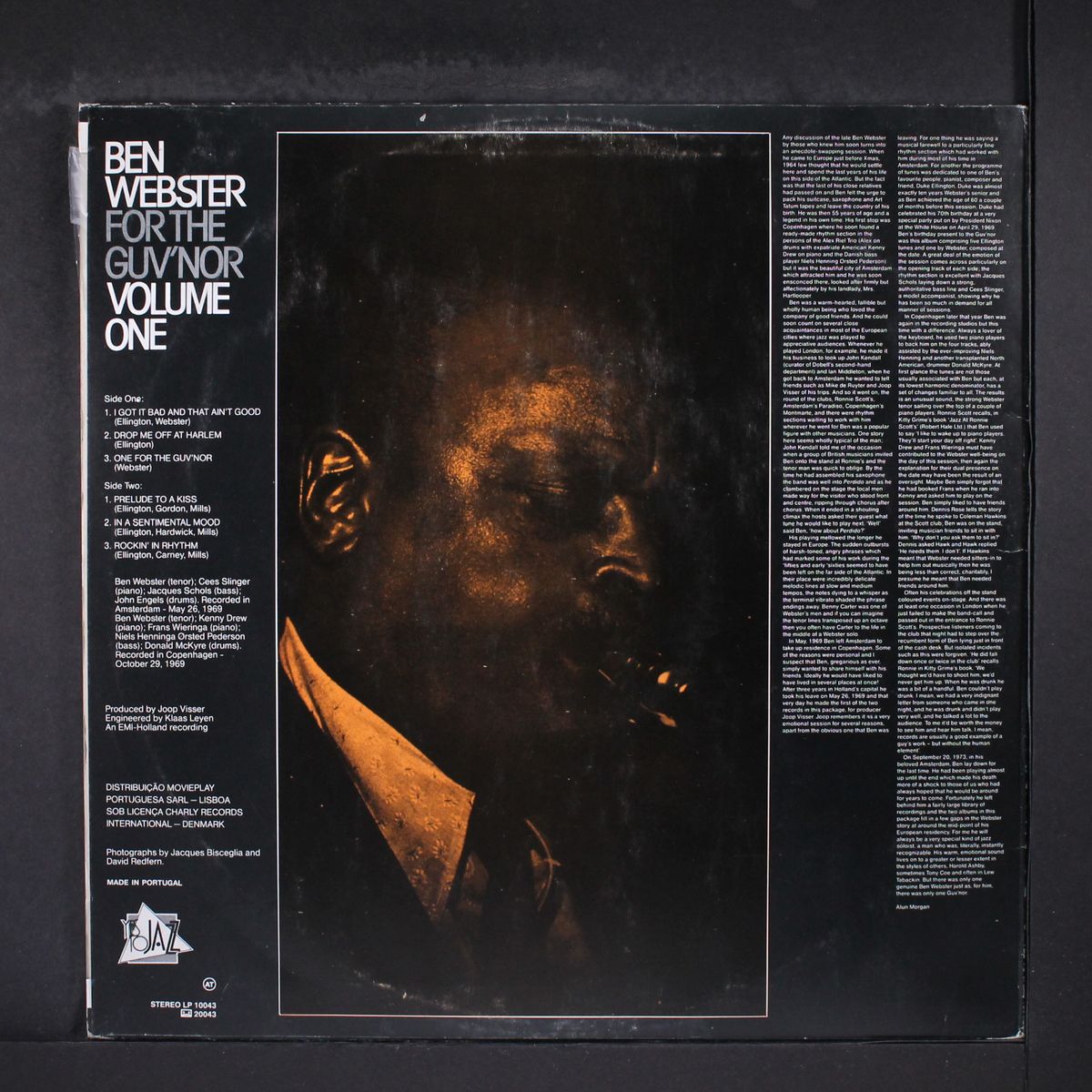for the guv'nor vol. 1 by BEN WEBSTER