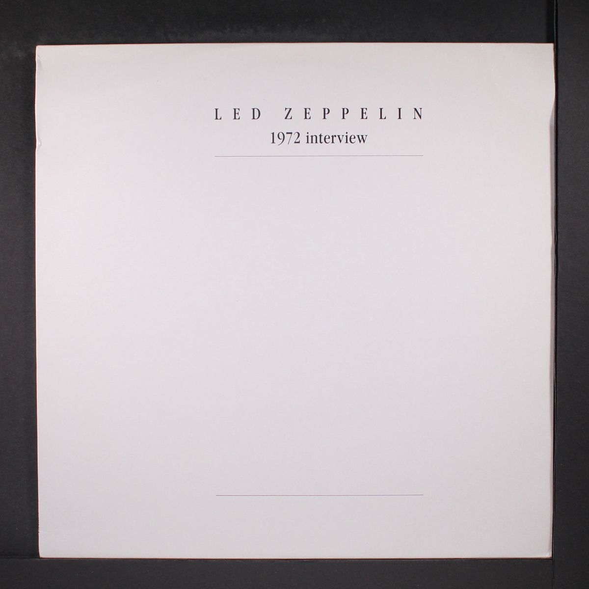 1972 interview by LED ZEPPELIN