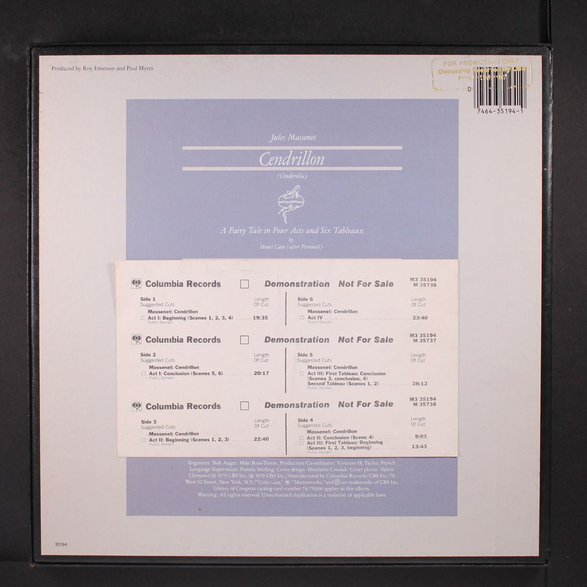 massenet: cendrillon by FREDERICA VON STADE