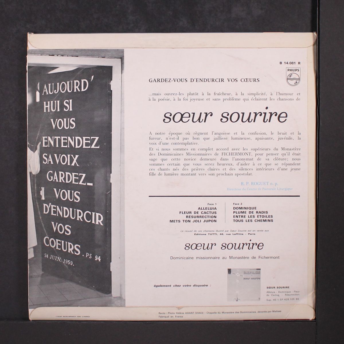 soeur sourire by SOEUR SOURIRE