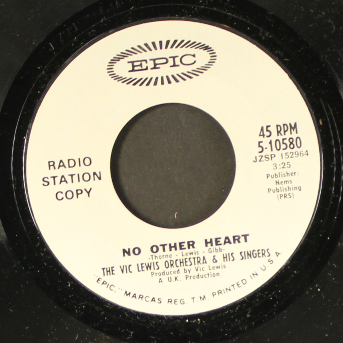 come and get it by VIC LEWIS