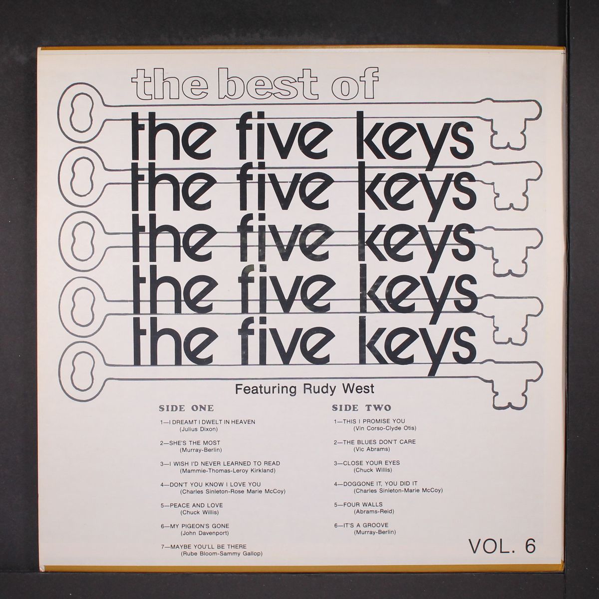 best of, vol. 6 by FIVE KEYS