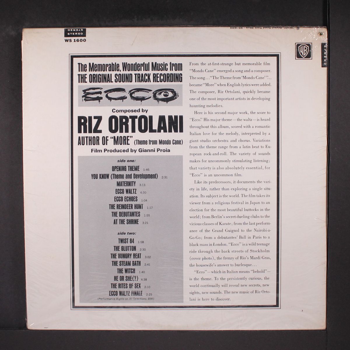 ecco by RIZ ORTOLANI