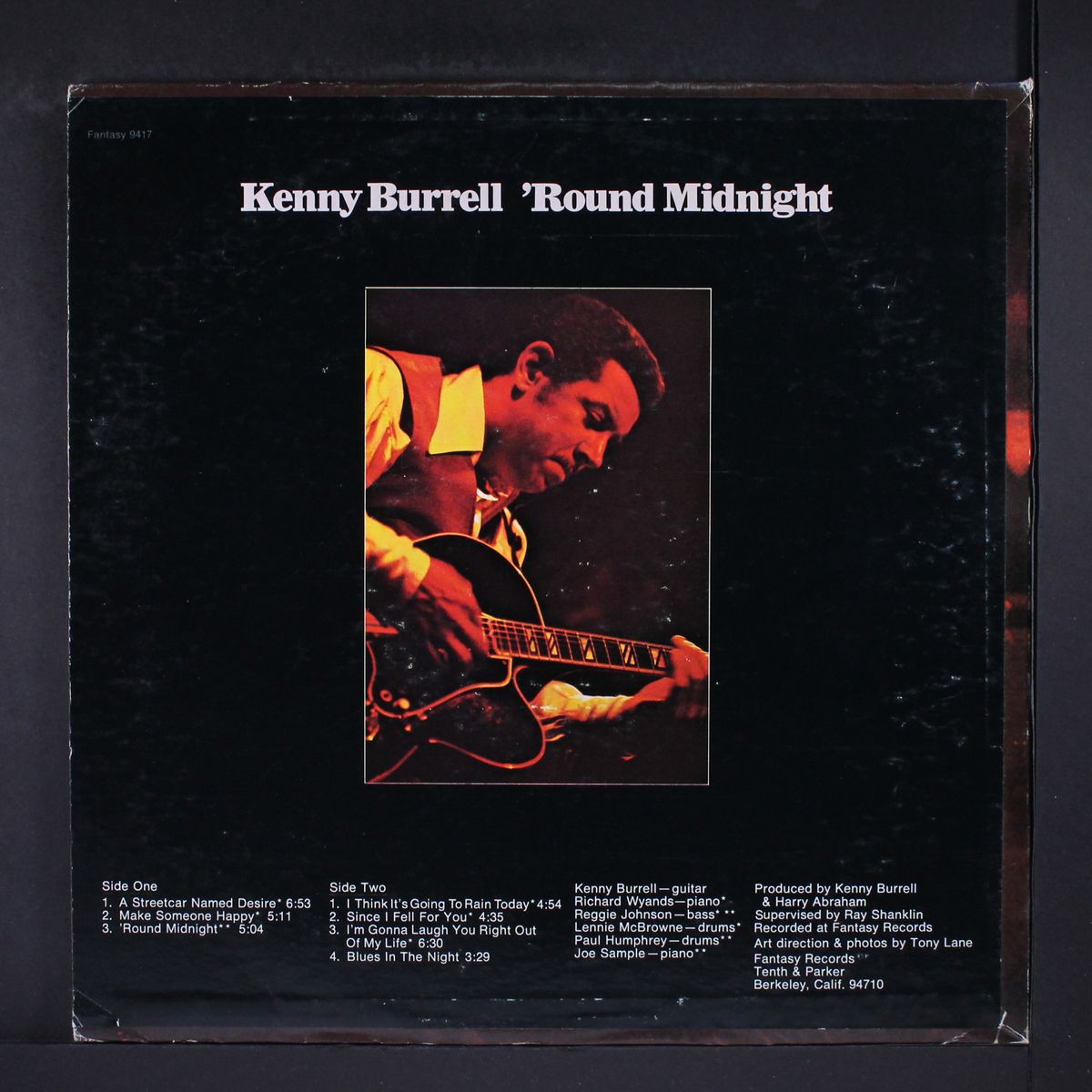 'round midnight by KENNY BURRELL