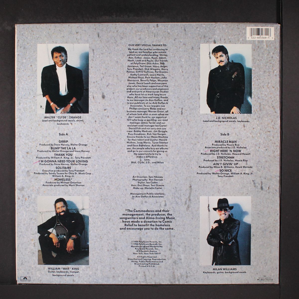 rock solid by COMMODORES