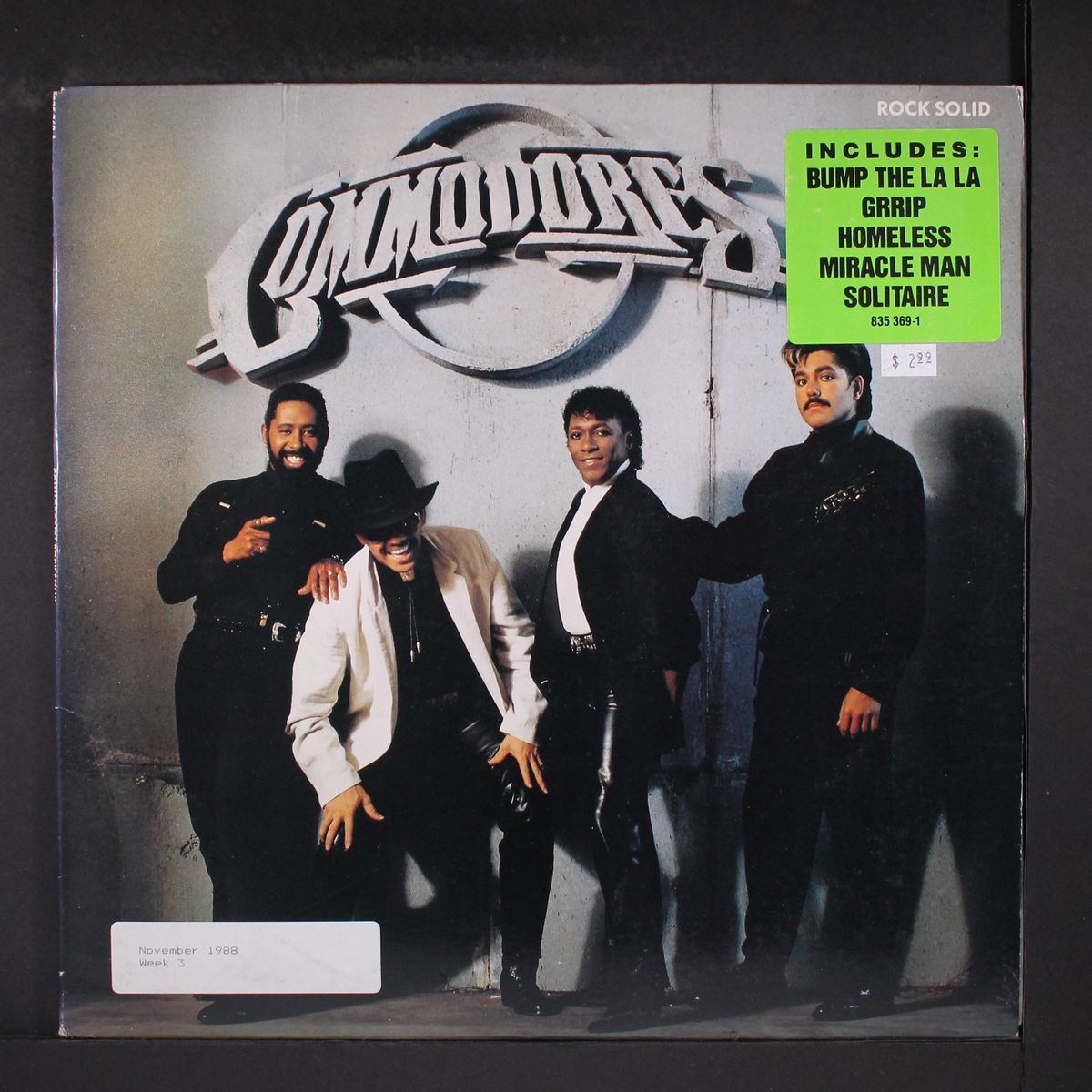 rock solid by COMMODORES
