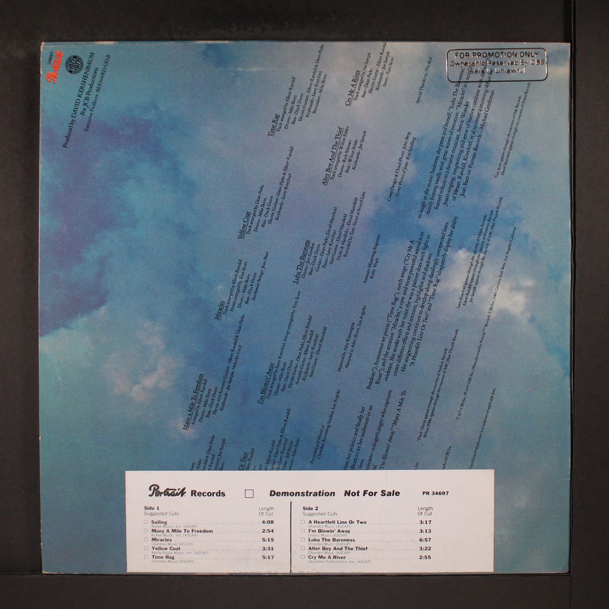 blowin' away by JOAN BAEZ