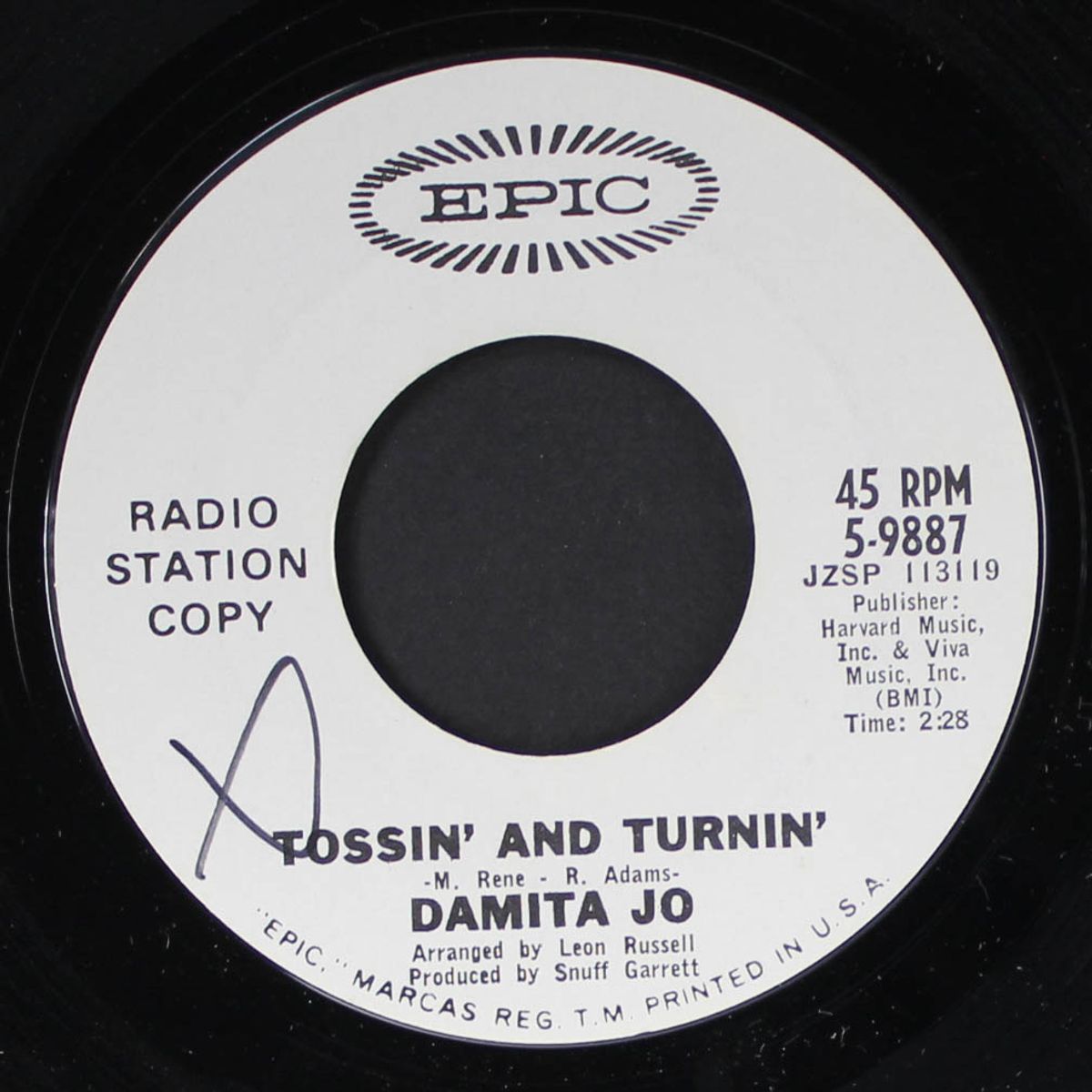 tossin' & turnin' / that special way by DAMITA JO