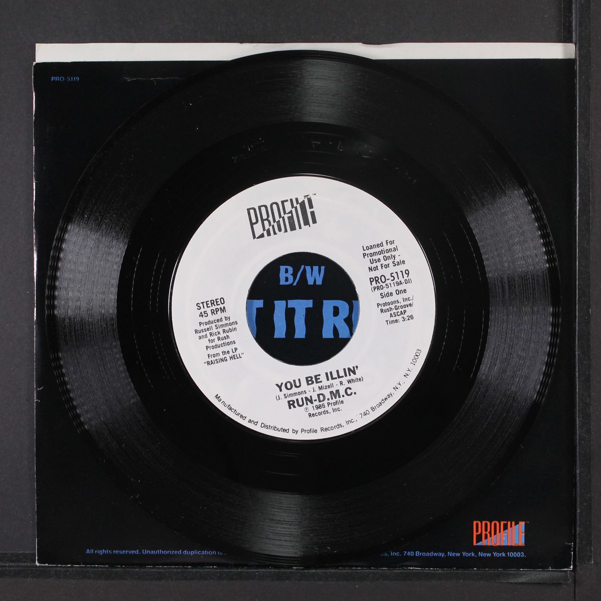 you be illin' / same by RUN-D.M.C.
