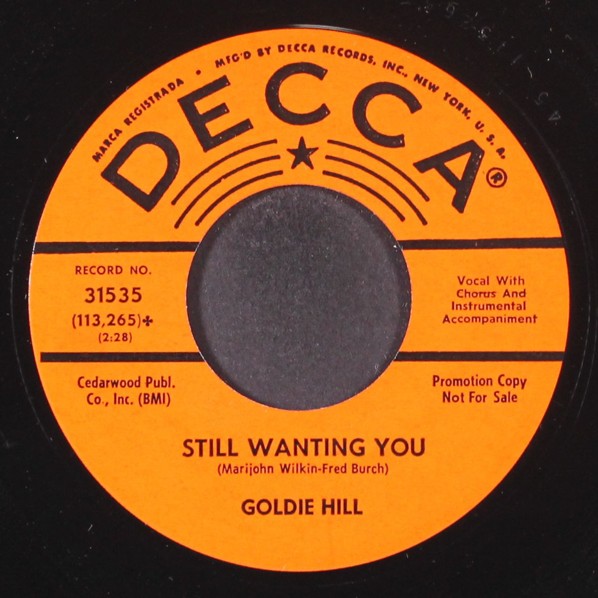 closer / still wanting you by GOLDIE HILL