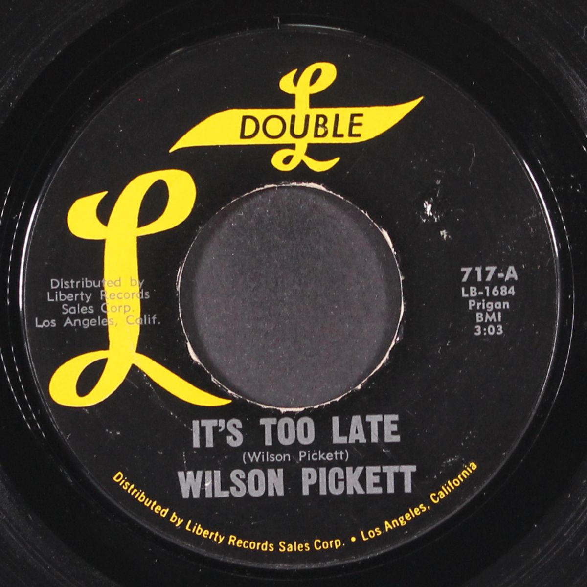 it's too late / i'm gonna love you by WILSON PICKETT