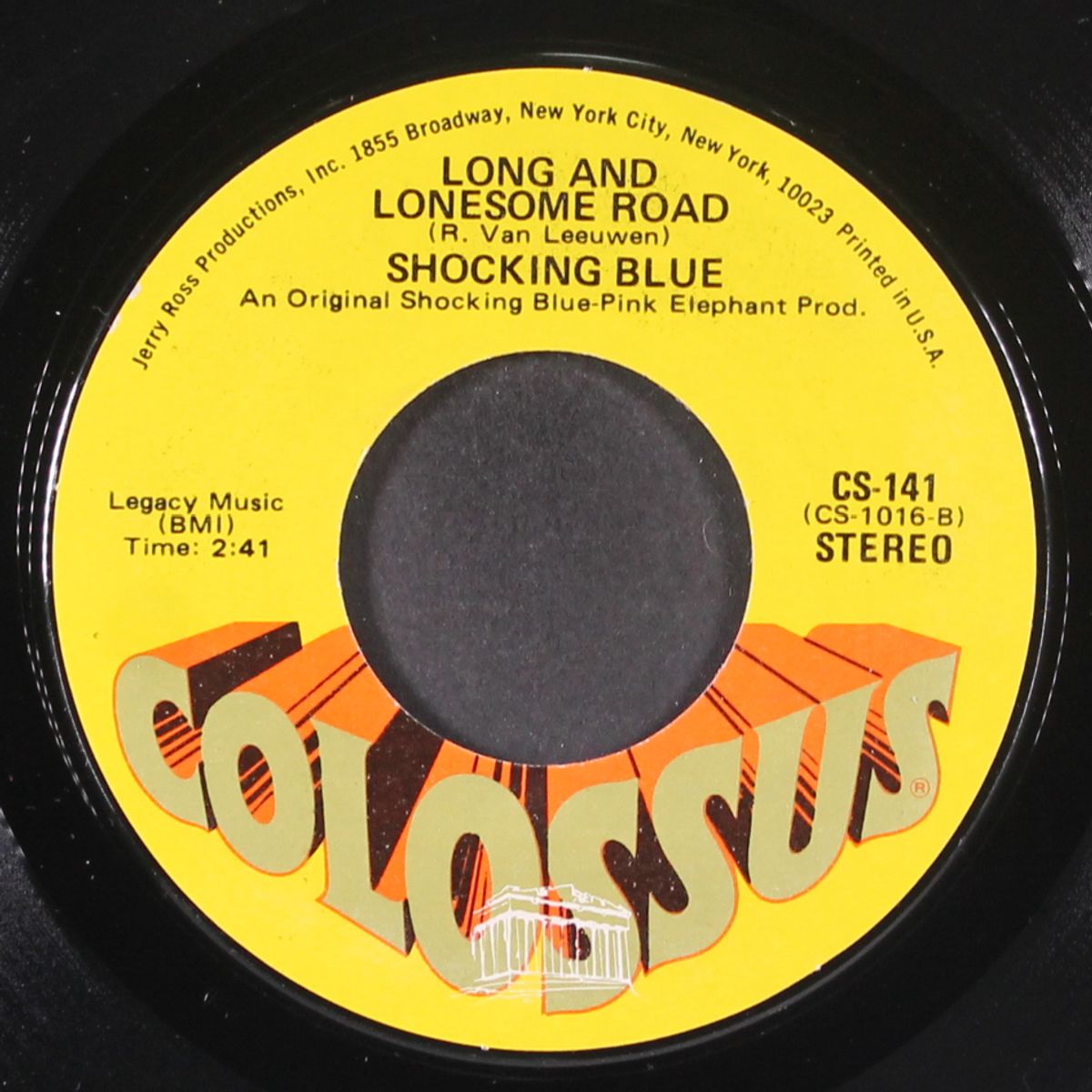 bool weevil / long and lonesome road by SHOCKING BLUE