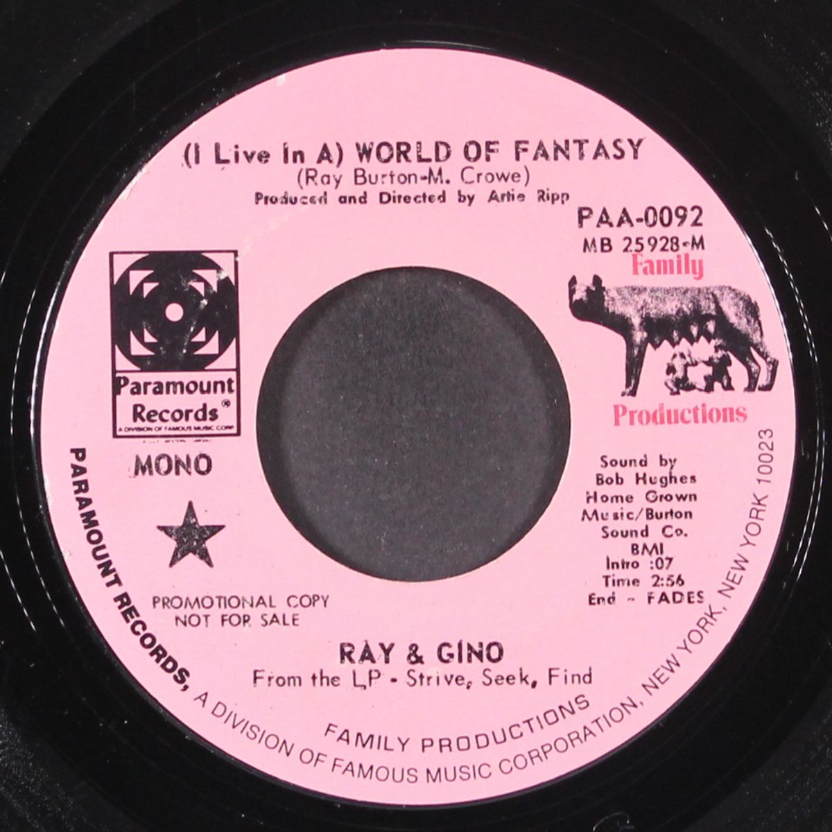 gypsy lady / world of fantasy by RAY & GINO