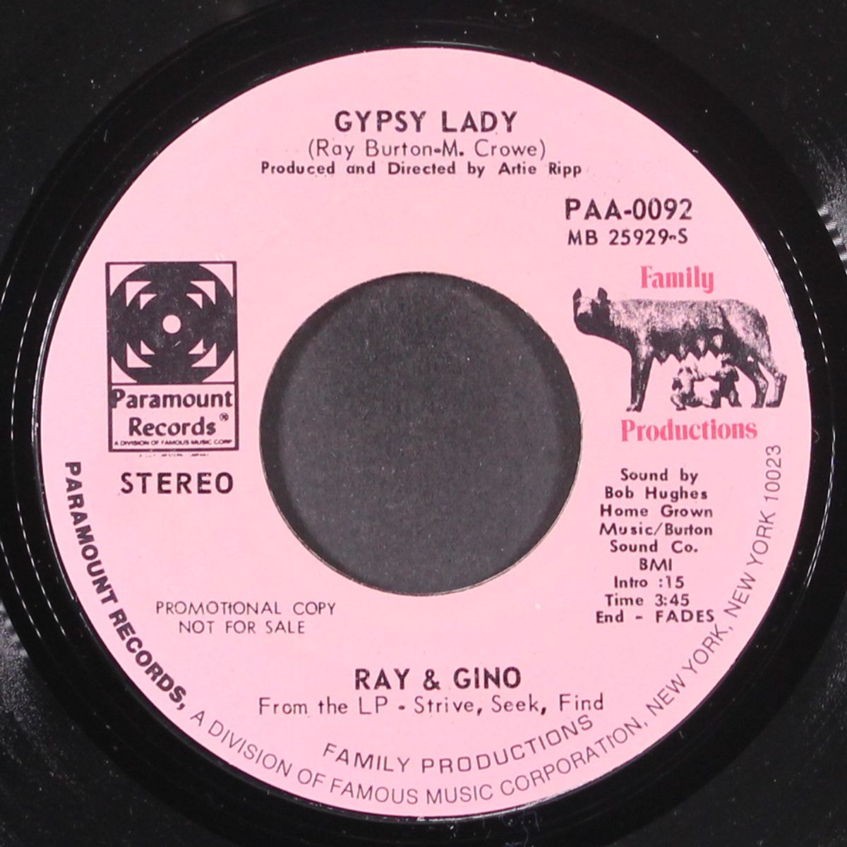 gypsy lady / world of fantasy by RAY & GINO